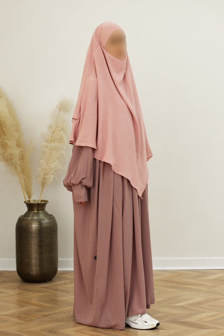 Khimar Jazz 2 voiles - Safwa Collection