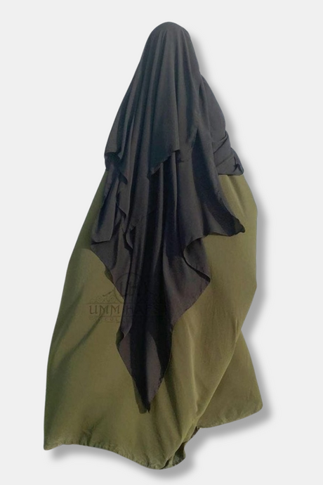 Niqab/Sitar 3 voiles 1m50 Umm hafsa