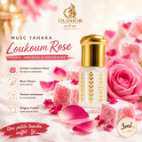 Musc Tahara Loukoum – Intieme Musk Zonder Alcohol 3 ml – OudHob | عود الحب