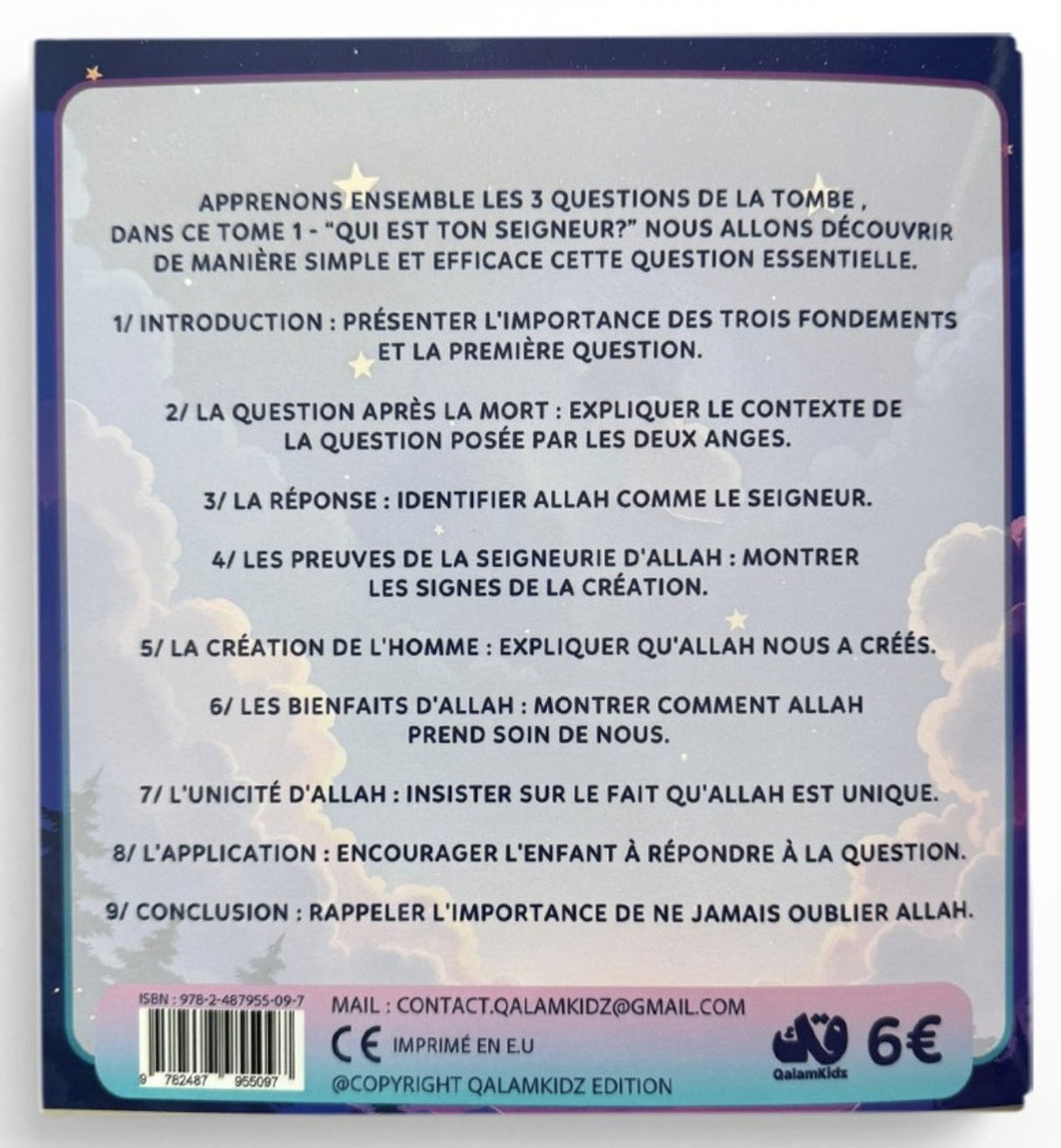 Les 3 questions - Tome 1 : Qui est ton Seigneur ? - Edition QalamKidz