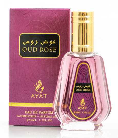 Eau de Parfum Oud Rose 50ml – Ayat Perfumes Dubaï