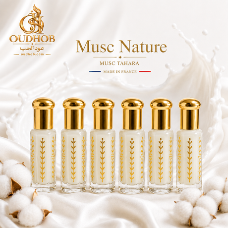 Musc Tahara Nature – Fiole 3 ml – OudHob® | عود الحب
