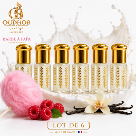 Musc Tahara Barbe à Papa – Musc Intime Sans Alcool 3 ml – OudHob | عود الحب