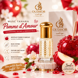 Musc Tahara Pomme d’Amour – Almíscar Íntimo Sem Álcool 3 ml – OudHob | عود الحب