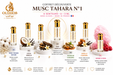 Set Scoperta Musc Tahara N°1 – 6 Fragranze × 3 ml – Senza Alcol – OudHob | عود الحب