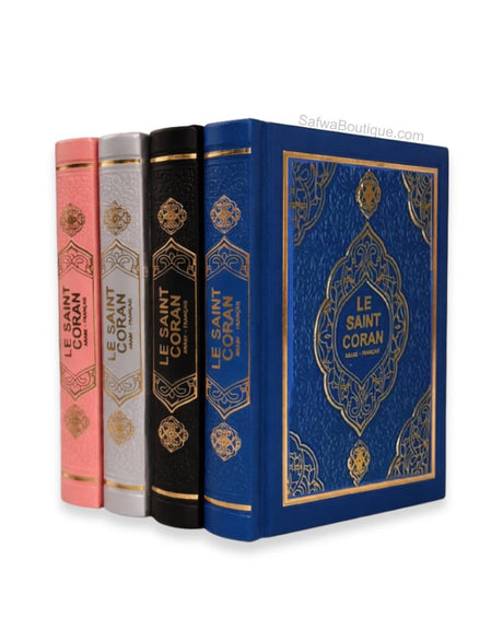 Le Saint Coran Arabe Français avec QR Code – Traduction Française – Format 12×17 cm – Couverture Luxe