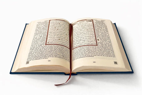 Coran Arabe Français avec QR Code – Traduction Française – Grand Format 14×20 cm – Couverture Luxe