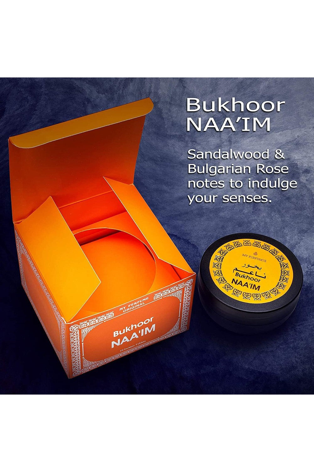Bakhoor NAA'IM Encens Arabian Bukhoor - My Perfumes Dubaï