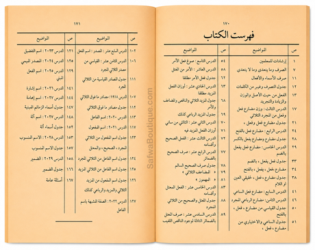 Al-Mabādiʾ aṣ-Ṣarfiyyah lil-Madāris al-Ibtidāʾiyyah (2 Volumes) | ElHadj Saad Oumar Toure | المبادئ الصرفية للمدارس الابتدائية - سعد بن عمر توري