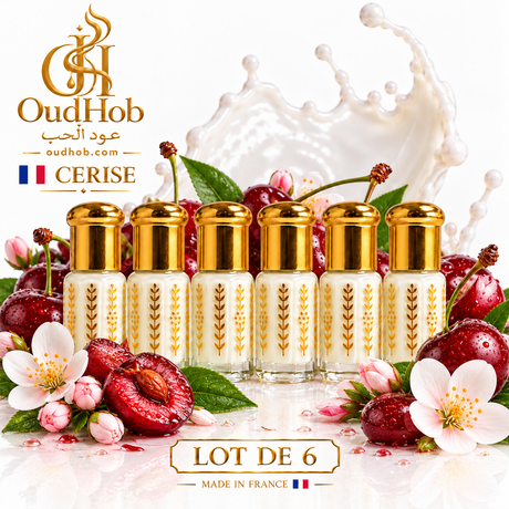 Musc Tahara Kirsche – Intimmoschus Ohne Alkohol 3 ml – Hergestellt in Frankreich – OudHob | عود الحب