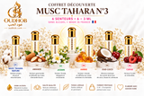 Coffret Découverte Musc Tahara N°3 – 6 Senteurs × 3 ml Sans Alcool - Fabriqué en France – OudHob | عود الحب