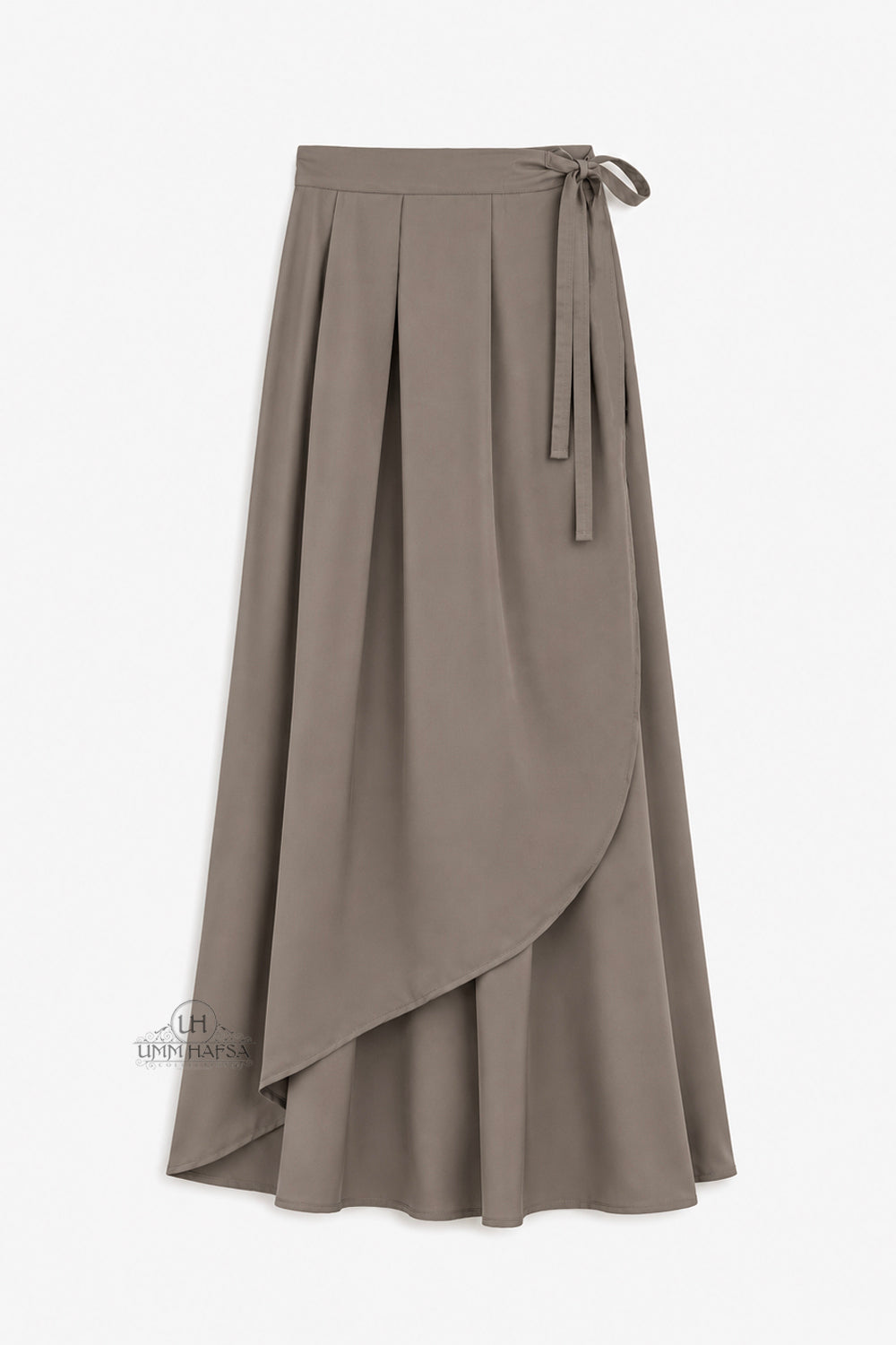 Umm Hafsa – Saia Envelope Comprida, Larga e Fluida – Woolpeach Premium