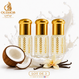 Musc Tahara Coco Vanille – Intim Musk Uden Alkohol 3 ml – OudHob | عود الحب